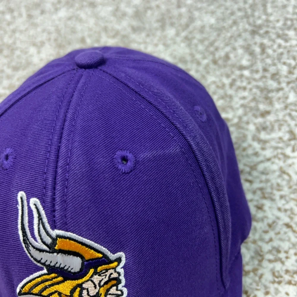 Minnesota Vikings Hat Youth Boy One Size Purple Sport Minnesota Vikings Football